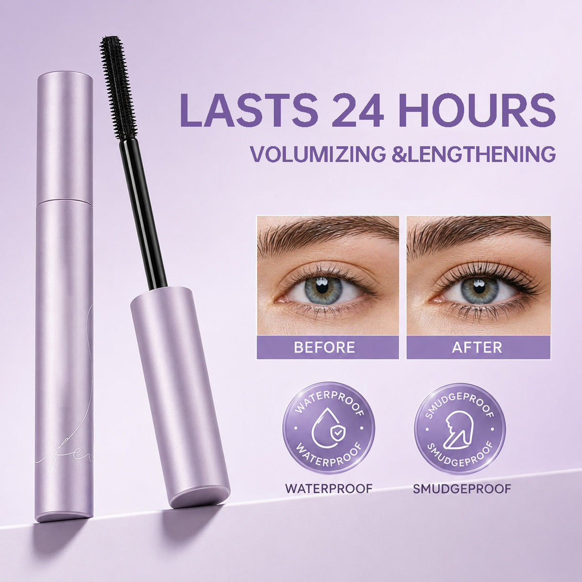 Mascara for Mature Lashes – Lightweight, Lengthening & Volumizing for Naturally Fuller-Looking Lashes