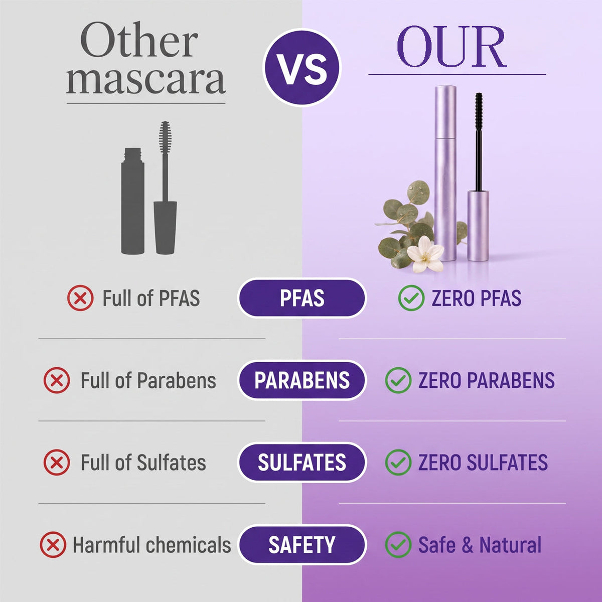 Mascara for Mature Lashes – Lightweight, Lengthening & Volumizing for Naturally Fuller-Looking Lashes